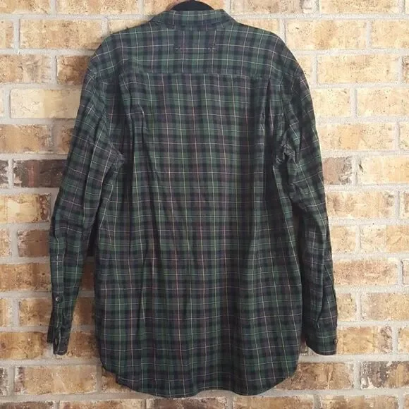 Duluth Trading Co. | Green Tall Flannel - Picture 2 of 7